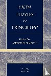  - From Puzzles to Principles?