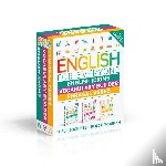 Dk - English for Everyone English Idioms, Vocabulary Builder, Phrasal Verbs 3 Book Box Set
