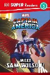 DK - DK Super Readers Level 3 Marvel Captain America Meet Sam Wilson!