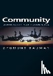Bauman, Zygmunt (Universities of Leeds and Warsaw) - Community