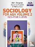Browne, Ken (North Warwickshire and Hinckley College), Blundell, Jonathan, Law, Pamela - Sociology for AQA Volume 2