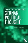 Stirk, Peter M. R. (Senior Lecturer in Politics - Twentieth-Century German Political Thought