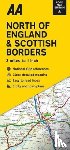  - Road Map North of England & Scottish Borders