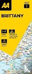  - AA Road Map Brittany