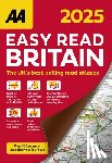 Publishing, Aa - AA Easy Read Atlas Britain 2025