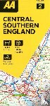  - AA Road Map Central Southern England