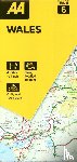  - AA Road Map Wales
