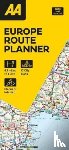  - AA European Route Planner Map