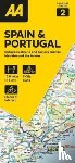  - AA Road Map Spain & Portugal