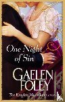 Foley, Gaelen - One Night Of Sin