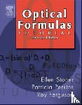 Stoner, Ellen D. (Former Director of Opticianry Program - Optical Formulas Tutorial