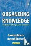 Rowley, Jennifer - Organizing Knowledge
