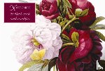 Peony Press - Card Box of 20 Notecards and Envelopes: Redoute Peony