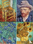  - Set of Four Magnetic Notepads: Van Gogh