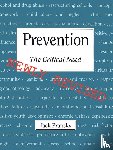 Pransky, Jack, Albee, George W. - Prevention