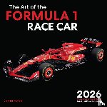 Mann, James - The Art of the Formula 1 Race Car 2026 16-Month Calendar