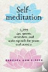 Ann Kipfer, Barbara - Self-Meditation