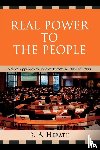 Herath, R. B. - Real Power to the People - A Novel Approach to Electoral Reform in British Columbia
