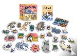 Stuart, Alasdair - Cat Cafe Magnet Set