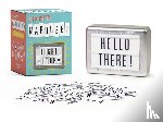 Running Press - Itty Bitty Marquee