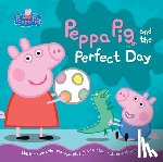 Candlewick Press - Peppa Pig and the Perfect Day: (Interactive Activity Storybook with 7 Punch-Out Characters, Pop-Up Removeable Car & Boat, Play Mat & Stickers - For To