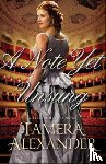 Alexander, Tamera - A Note Yet Unsung