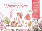 Berrenson, Sara - Watercolor the Easy Way Paint-Your-Own Watercolor Cards Flowers: Notecard Paint Kit with Paint and Brush Included