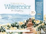 Berrenson, Sara - Watercolor the Easy Way Paint-Your-Own Watercolor Cards Coastal: Notecard Paint Kit with Paint and Brush Included