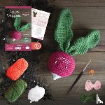 Schiffer Publishing, Ltd. - Crochet Your Veggies Amigurumi Kit Radish