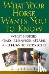 Bucklin, Gincy Self - What Your Horse Wants You to Know: What Horses' "Bad" Behavior Means, and How to Correct It