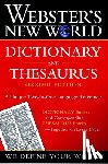 The Editors of the Webster's New Wo - WEB NEW WORLD DICT & THESAURUS