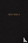 Thomas Nelson - KJV, Reference Bible, Center-Column Giant Print, Bonded Leather, Black, Thumb Indexed, Red Letter Edition, Comfort Print