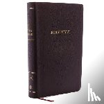 Nelson, Thomas - KJV Holy Bible: Personal Size Giant Print with 43,000 Cross References, Burgundy Bonded Leather, Red Letter, Comfort Print (Thumb Indexed): King James Version