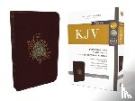Nelson, Thomas - KJV Holy Bible: Personal Size Giant Print with 43,000 Cross References, Deluxe Burgundy Leathersoft, Red Letter, Comfort Print: King James Version