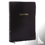 Thomas Nelson - KJV, Reference Bible, Super Giant Print, Leather-Look, Black, Red Letter, Comfort Print