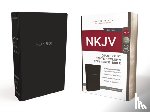 Nelson, Thomas - NKJV Holy Bible, Giant Print Center-Column Reference Bible, Black Leather-look, 72,000+ Cross References, Red Letter, Comfort Print: New King James Version