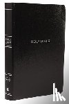 Nelson, Thomas - NKJV Holy Bible, Giant Print Center-Column Reference Bible, Black Leather-look, Thumb Indexed, 72,000+ Cross References, Red Letter, Comfort Print: New King James Version