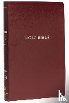 Nelson, Thomas - NKJV, Thinline Reference Bible, Leather-Look, Burgundy, Red Letter, Comfort Print
