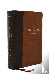 MacArthur, John F. - ESV, MacArthur Study Bible, 2nd Edition, Leathersoft, Brown, Thumb Indexed