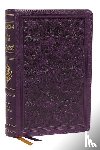 Thomas Nelson - KJV, Personal Size Reference Bible, Sovereign Collection, Leathersoft, Purple, Red Letter, Comfort Print