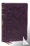 Nelson, Thomas - KJV, Personal Size Reference Bible, Sovereign Collection, Leathersoft, Purple, Red Letter, Thumb Indexed, Comfort Print