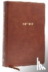 Nelson, Thomas - KJV, Foundation Study Bible, Large Print, Leathersoft, Brown, Red Letter, Comfort Print