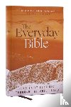 Thomas Nelson - NKJV, The Everyday Bible, Hardcover, Red Letter, Comfort Print