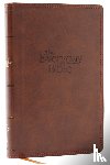 Thomas Nelson - NKJV, The Everyday Bible, Brown Leathersoft, Red Letter, Comfort Print