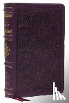 Nelson, Thomas - NKJV, Personal Size Reference Bible, Sovereign Collection, Leathersoft, Purple, Red Letter, Thumb Indexed, Comfort Print