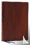 Blackaby, Henry - Encountering God Study Bible: Insights from Blackaby Ministries on Living Our Faith (Nkjv, Brown Leathersoft, Red Letter, Comfort Print, Thumb Indexed