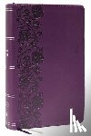 Nelson, Thomas - KJV Holy Bible: Large Print Single-Column with 43,000 End-of-Verse Cross References, Purple Leathersoft, Personal Size, Red Letter, (Thumb Indexed): King James Version