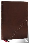 Thomas Nelson - NKJV, Word Study Reference Bible, Leathersoft, Brown, Red Letter, Comfort Print