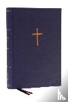Thomas Nelson - NKJV, Single-Column Wide-Margin Reference Bible, Cloth over Board, Blue, Red Letter, Comfort Print