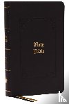 Thomas Nelson - KJV, Personal Size Large Print Reference Bible, Vintage Series, Black Leathersoft, Red Letter, Thumb Indexed, Comfort Print